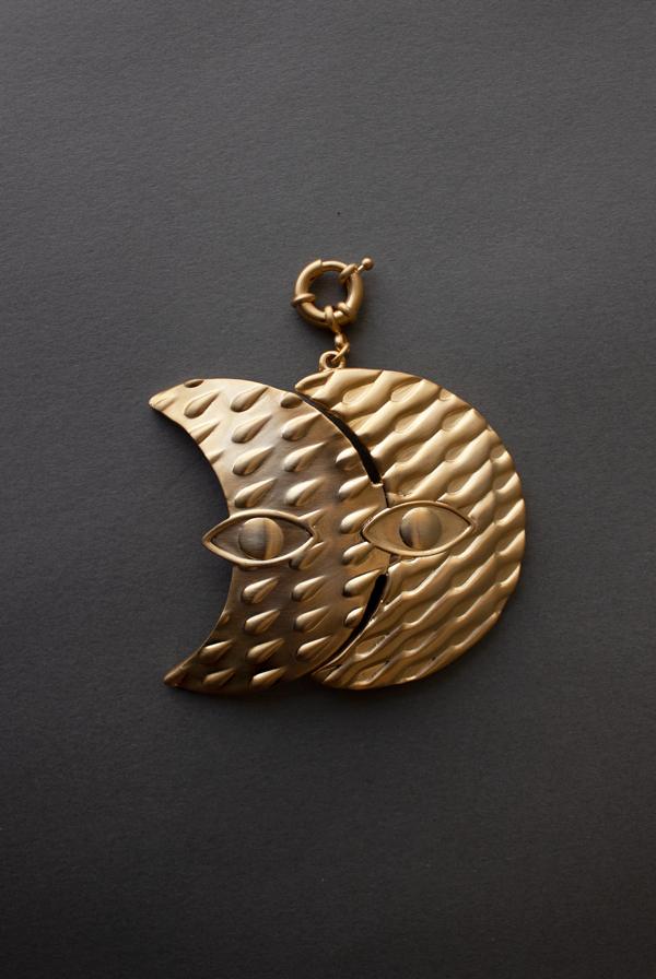 Zodiac Brass Medallion