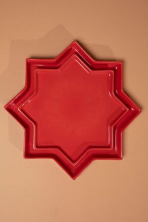 Coral Star Plate