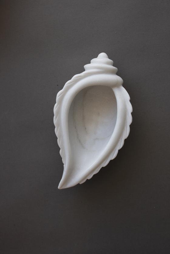 Marble Conch Bowl