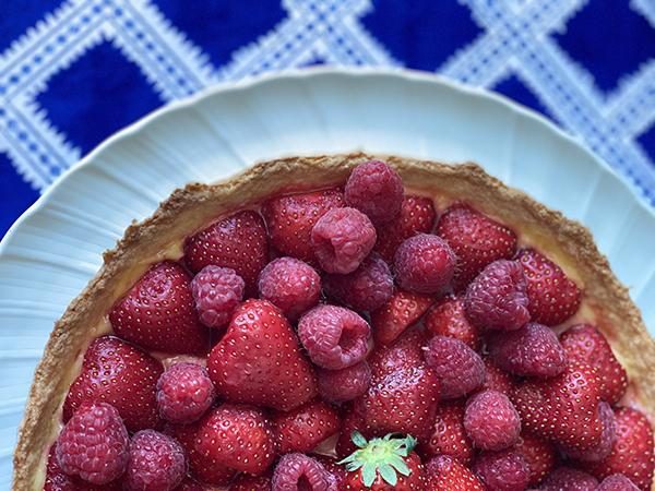 Lemon Strawberry Tart