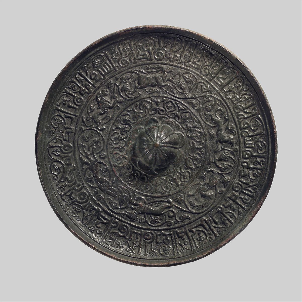 12th century bronze mirror