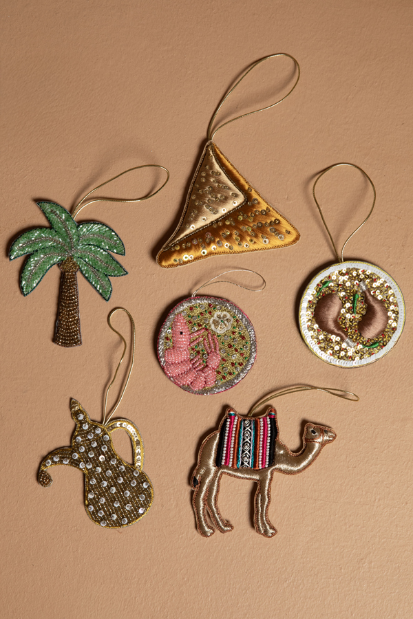 Embroidered Ornaments
