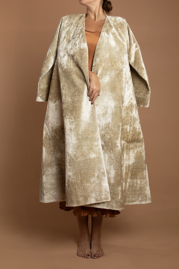 Vanilla and Zebra Coat - Image 9