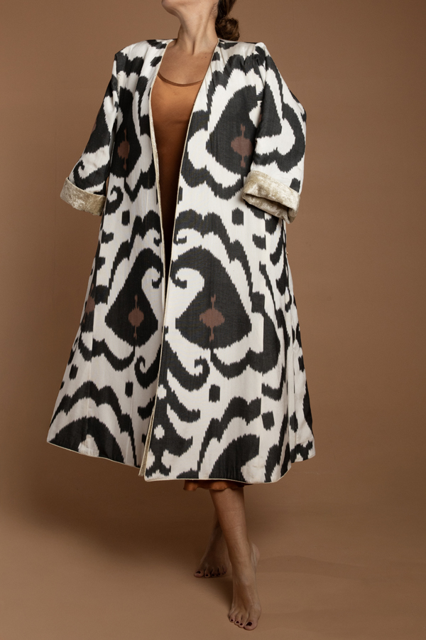 Vanilla and Zebra Coat - Image 7