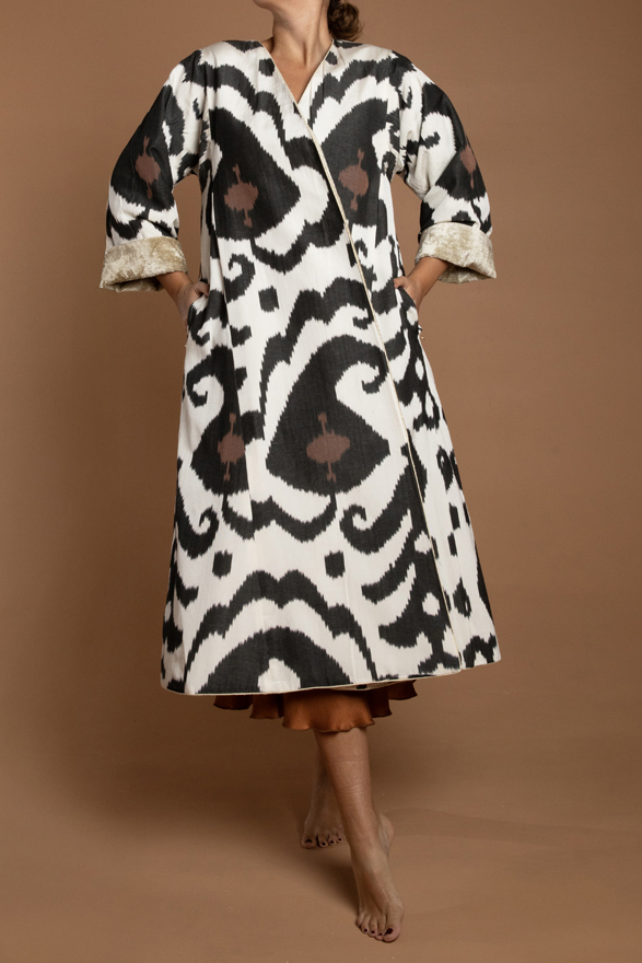 Vanilla and Zebra Coat - Image 4