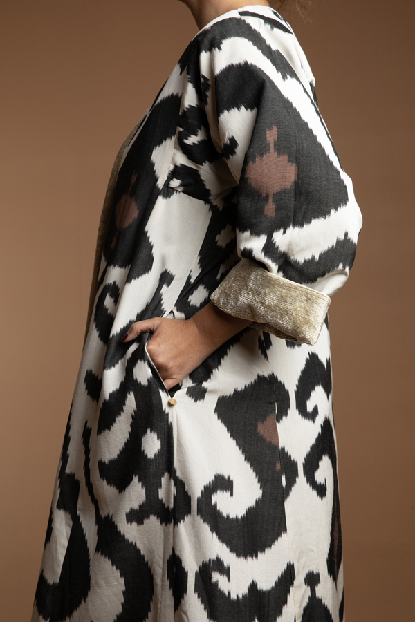 Vanilla and Zebra Coat - Image 5