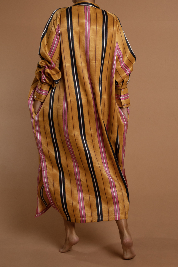 Sultan Stripe Captain Shirt - Image 5