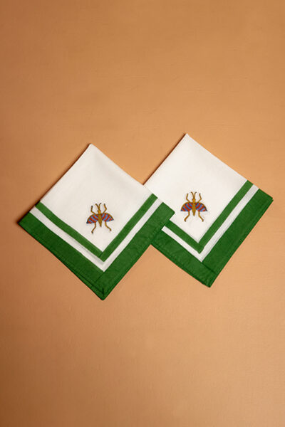 Bugaboo Napkins Green set of Two