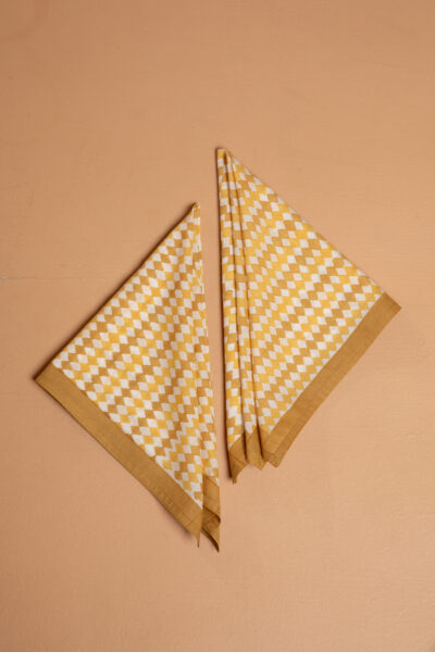 Nomadic Star Napkins Yellow set of Two