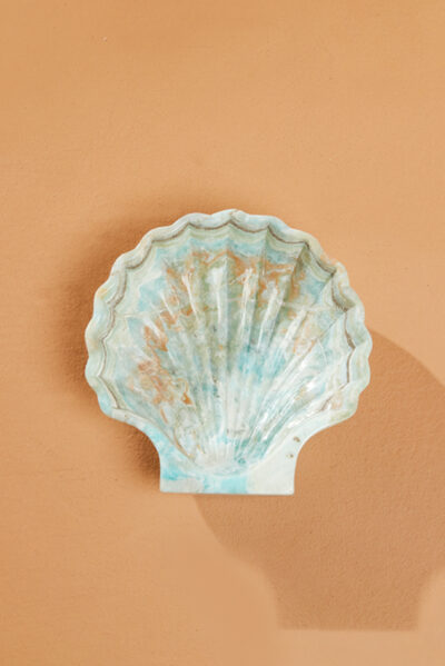 Caribbean Calcite Shell Bowl