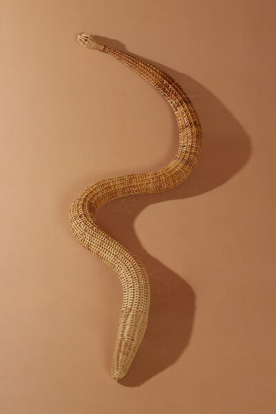 Rattan Hun Raffia Snake